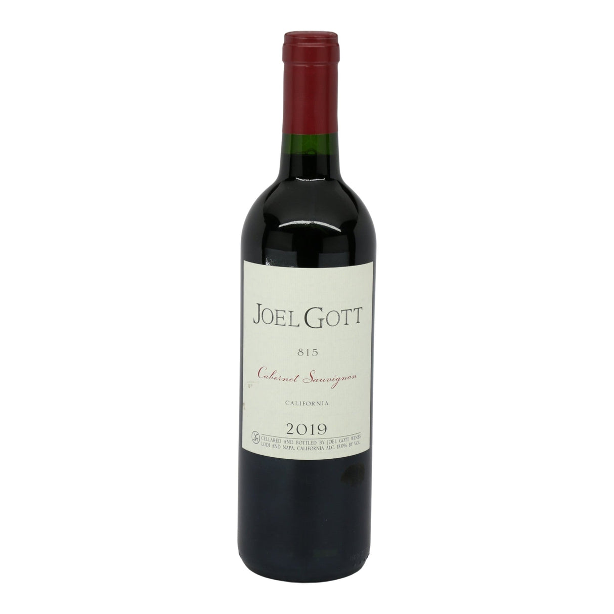 Joel Gott 815 Cabernet Sauvignon California 2022 red wine bottle 750mL from USA