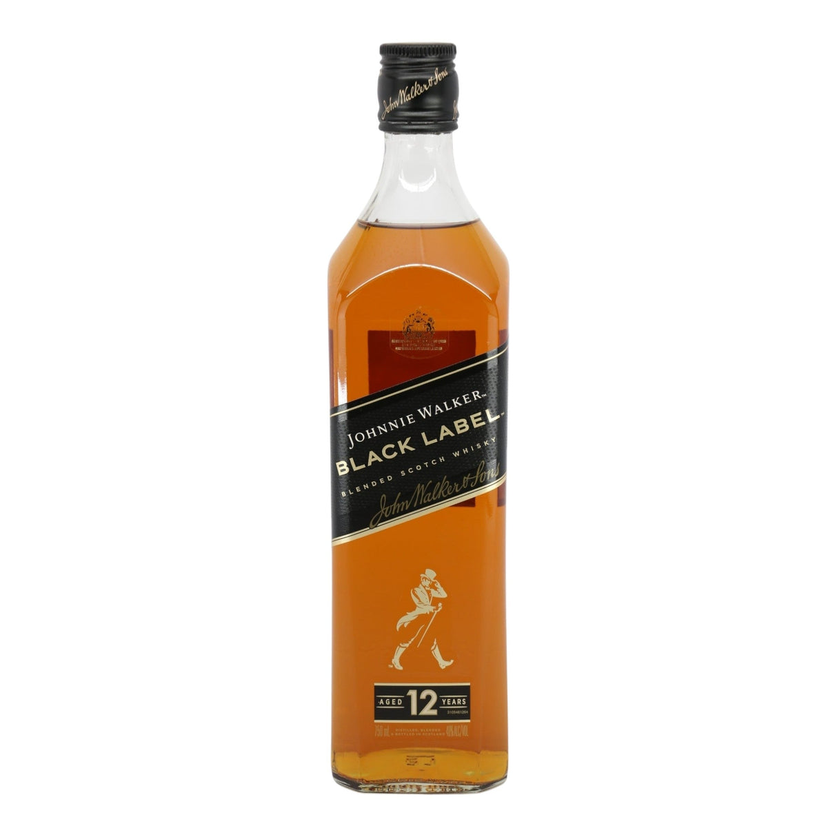 Johnnie Walker Black Blended Scotch Whiskey 750mL bottle from Scotland