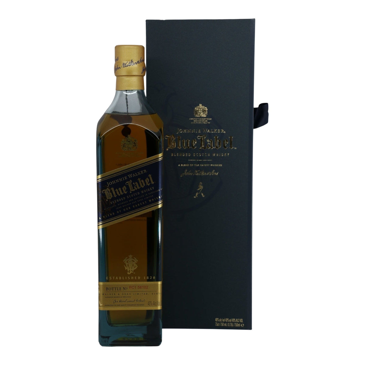 Johnnie Walker Blue Label Blended Scotch Whiskey 750mL – PJ Wine, Inc