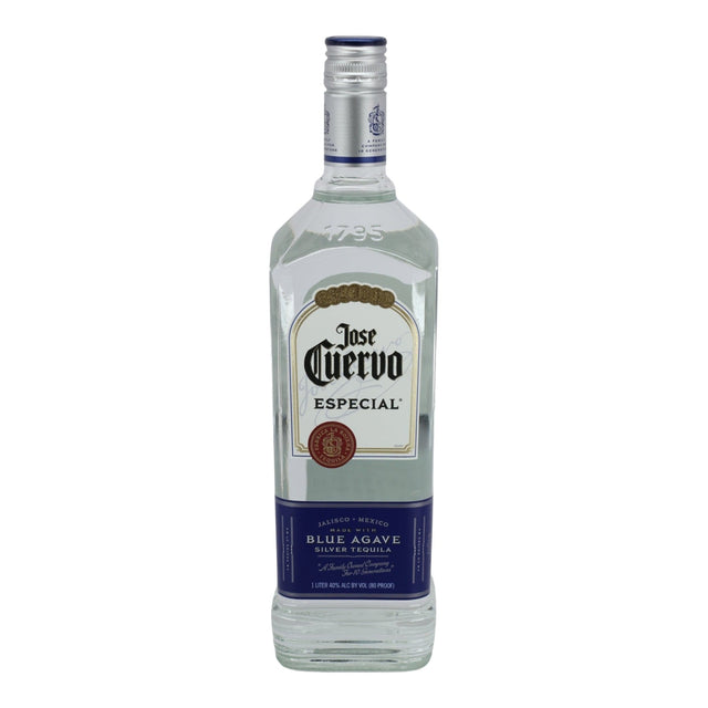 Jose Cuervo Especial Silver Tequila 1.0L blanco tequila bottle 1L from Mexico