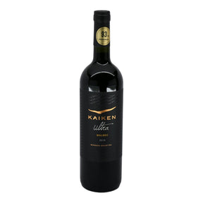 Kaiken Ultra Malbec Mendoza 2021 red wine bottle 750mL from Argentina