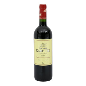 Kanonkop Kadette Cape Blend Stellenbosch 2023 red wine bottle 750mL from South Africa