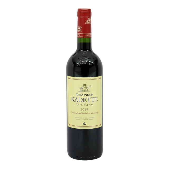 Kanonkop Kadette Cape Blend Stellenbosch 2023 red wine bottle 750mL from South Africa