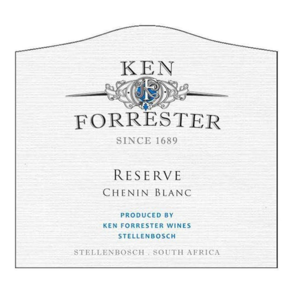 Ken Forrester Stellenbosch Old Vine Reserve Chenin Blanc 2024 bottle 750mL from South Africa