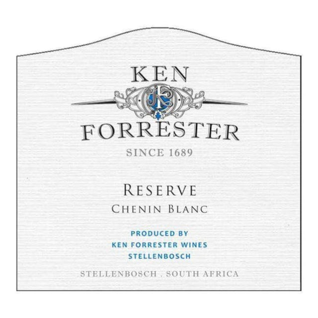 Ken Forrester Stellenbosch Old Vine Reserve Chenin Blanc 2024 bottle 750mL from South Africa