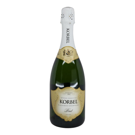 Korbel California Brut Sparkling Wine NV bottle 750mL from USA
