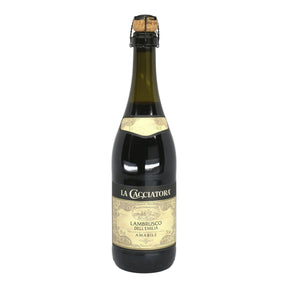 La Cacciatora Lambrusco dellEmilia NV sparkling wine bottle 750mL from Italy
