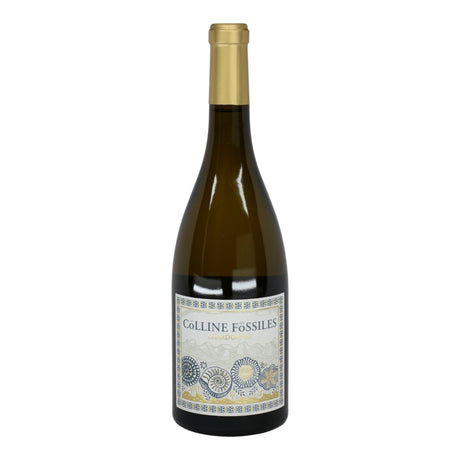 La Colline aux Fossiles Chardonnay 2023 white wine bottle 750mL from France
