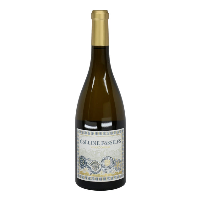 La Colline aux Fossiles Chardonnay 2023 white wine bottle 750mL from France