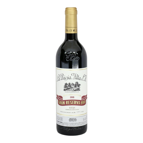 La Rioja Alta 890 Gran Reserva Rioja 2010 red wine bottle 750mL from Spain