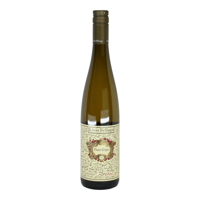 Livio Felluga Colli Orientali del Friuli Pinot Grigio 2024 white wine bottle 750mL from Italy