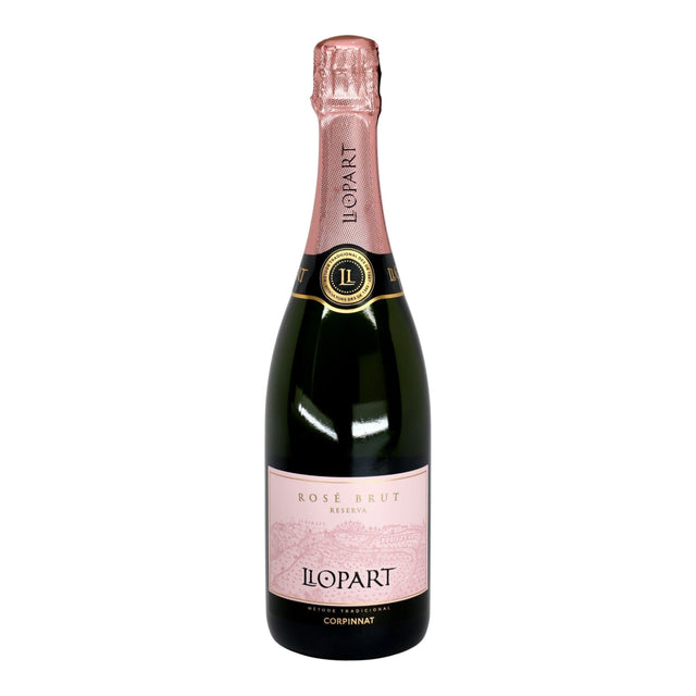 Llopart Brut Reserva Corpinnat Rose 2022 bottle 750mL from Spain
