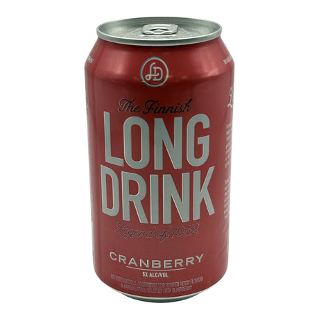 Long Drink Cranberry Cocktail CAN 355mL bottle from Canada