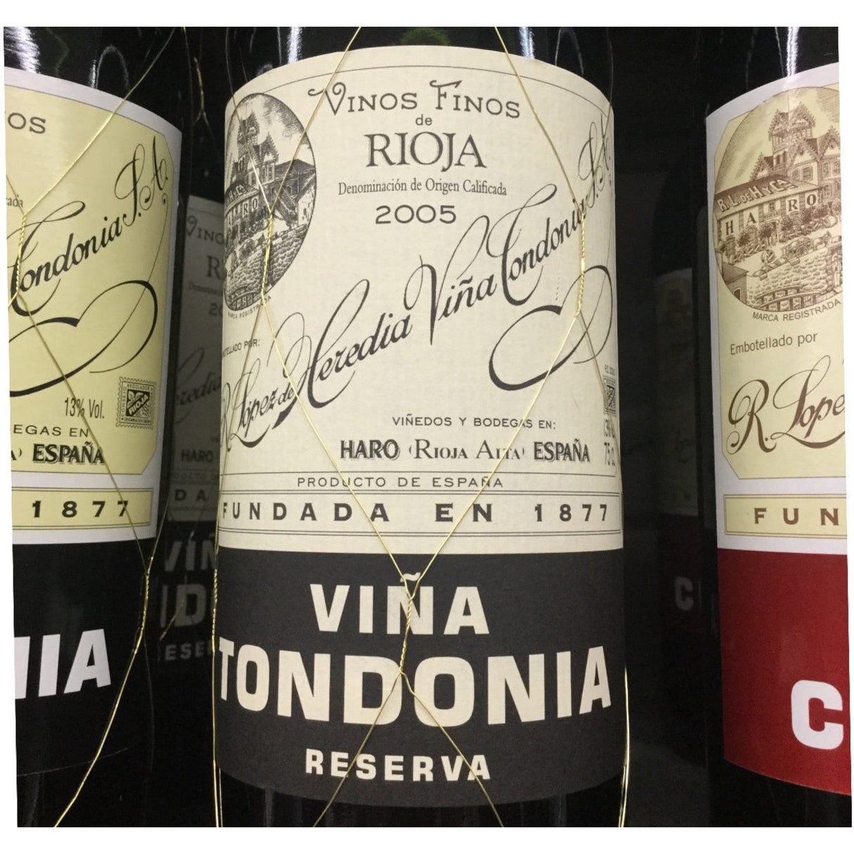 Lopez de Heredia Vina Tondonia Reserva Rioja 2005 bottle 750mL from Spain