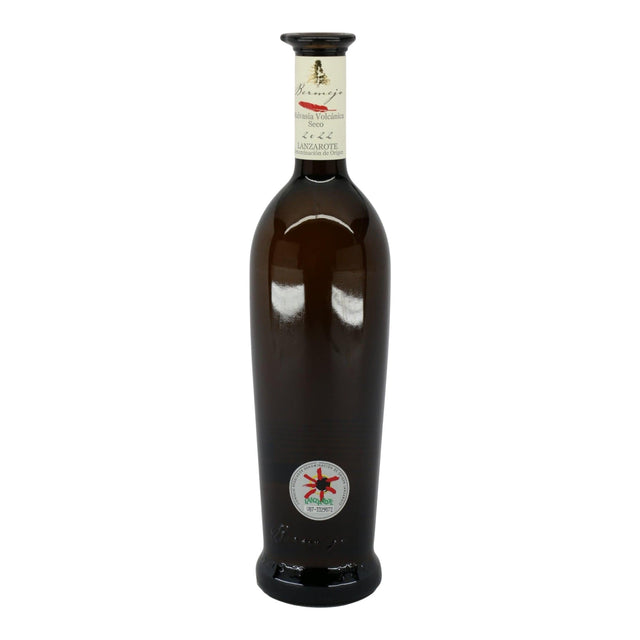 Los Bermejos Malvasia Volcanica Secco Lanzarote 2024 white wine bottle 750mL from Spain