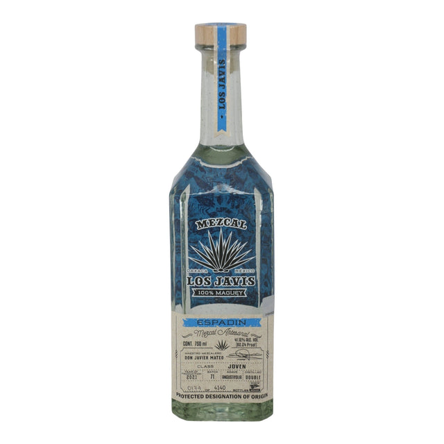 Los Javis Espadin Mezcal 750mL bottle from Mexico