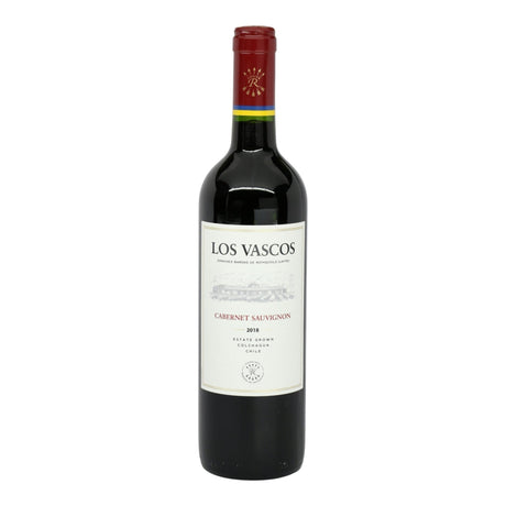 Los Vascos Colchagua Valley Cabernet Sauvignon 2022 red wine bottle 750mL from Chile