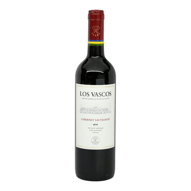 Los Vascos Colchagua Valley Cabernet Sauvignon 2022 red wine bottle 750mL from Chile