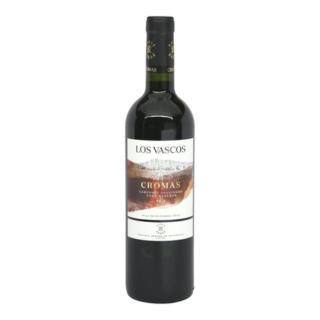 Los Vascos Cromas Grande Reserva Cabernet Sauvignon 2020 red wine bottle 750mL from Chile