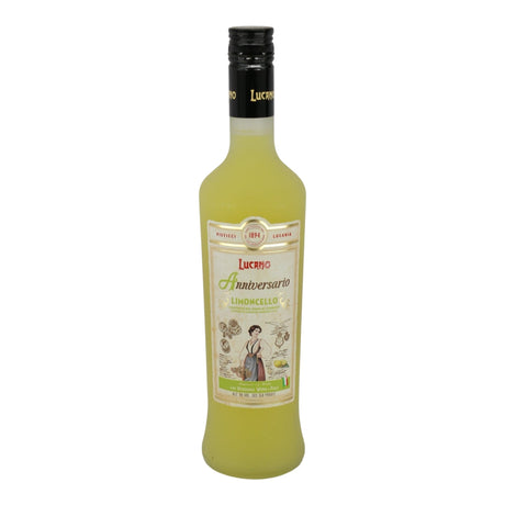 Lucano Limoncetta di Sorrento 750mL fruit liqueur bottle from Italy