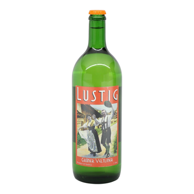 Lustig Gruner Veltliner 2022 (1.0L) white wine bottle 1L from Austria