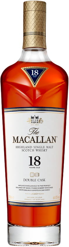 Macallan 18 Year Double Cask Single Malt Scotch Whiskey 750mL