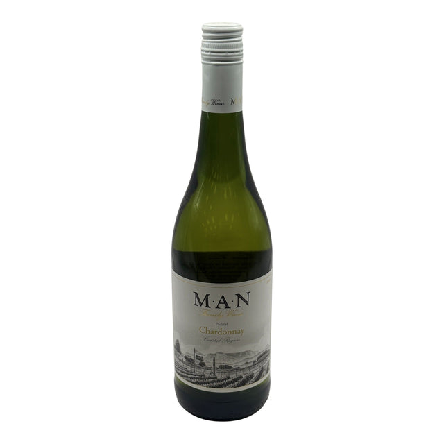 Man Vintners Chardonnay 2022 white wine bottle 750mL from South Africa