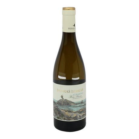 Marcos Lojo Pedras Loiras Rias Baixas Albarino 2024 white wine bottle 750mL from Spain