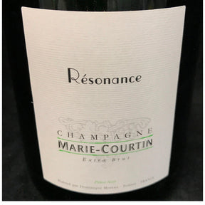 Marie Courtin Resonance Extra Brut Champagne NV bottle 750mL from France