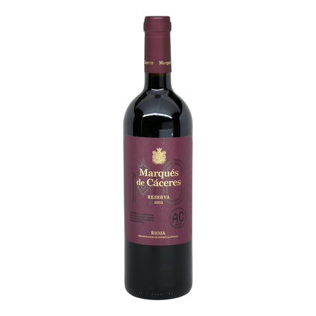 Marques de Caceres Rioja Reserva 2019 red wine bottle 750mL from Spain