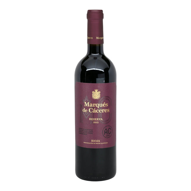 Marques de Caceres Rioja Reserva 2019 red wine bottle 750mL from Spain