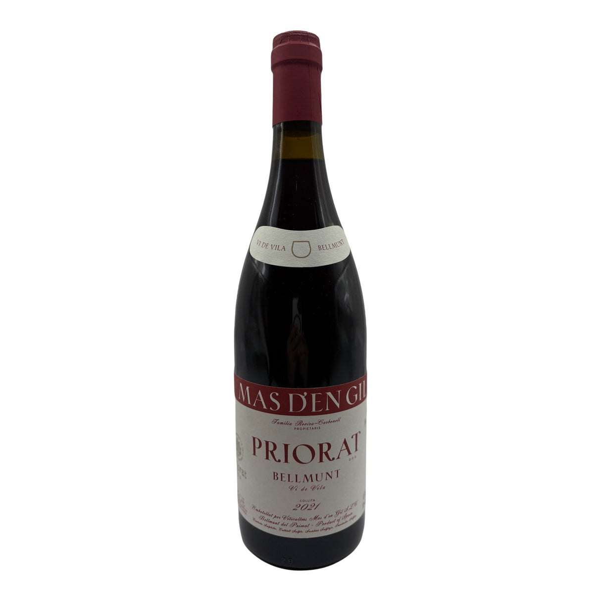 Mas d En Gil Bellmut Vi de Vila Priorat 2021 red wine bottle 750mL from Spain