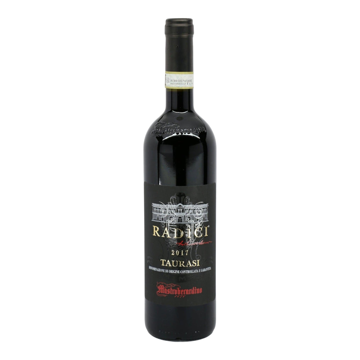 Mastroberardino Radici Taurasi 2017 red wine bottle 750mL from Italy