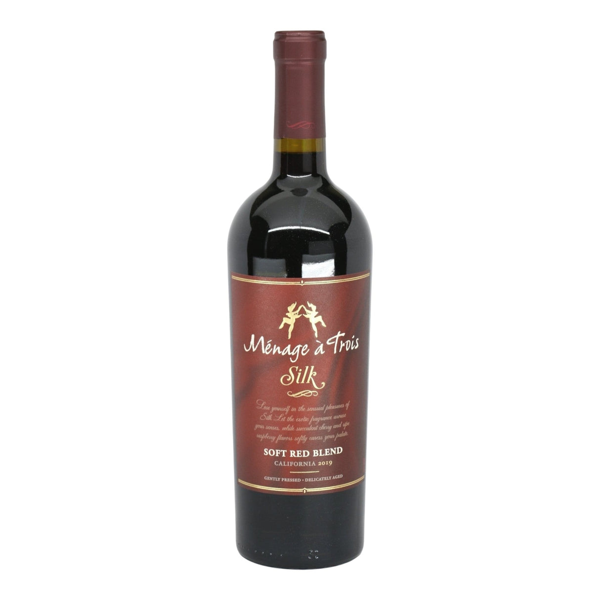Menage a Trois Silk Red Blend bottle 750mL from USA