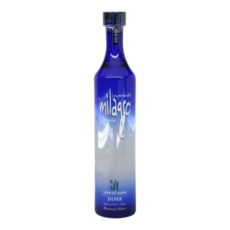 Milagro Silver Tequila 750mL blanco tequila bottle from Mexico