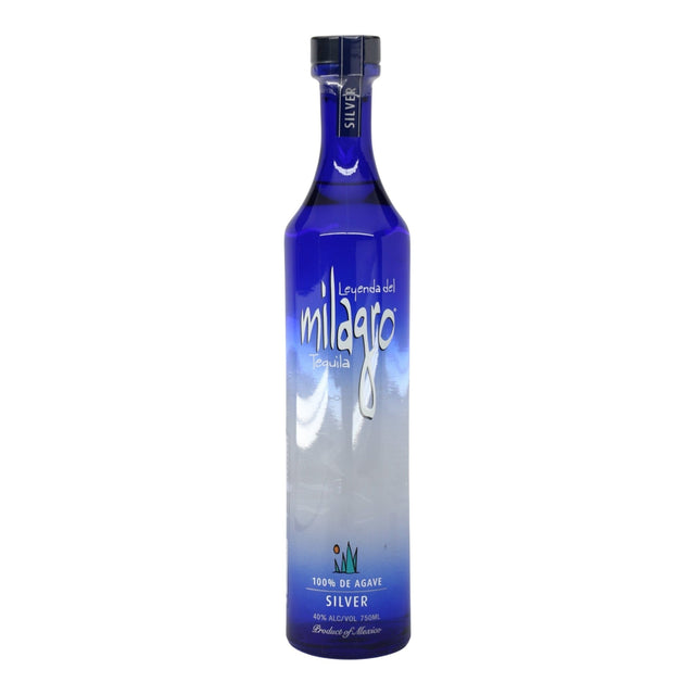 Milagro Silver Tequila 750mL blanco tequila bottle from Mexico