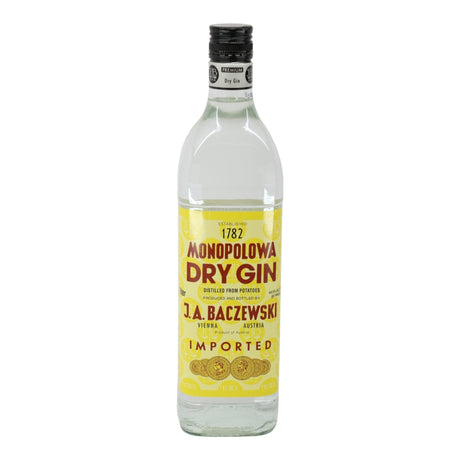 Monopolowa Gin 1.0L london dry gin bottle 1L from England
