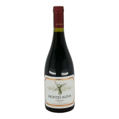 Montes Alpha Colchagua Valley Syrah 2021 red wine bottle 750mL from Chile