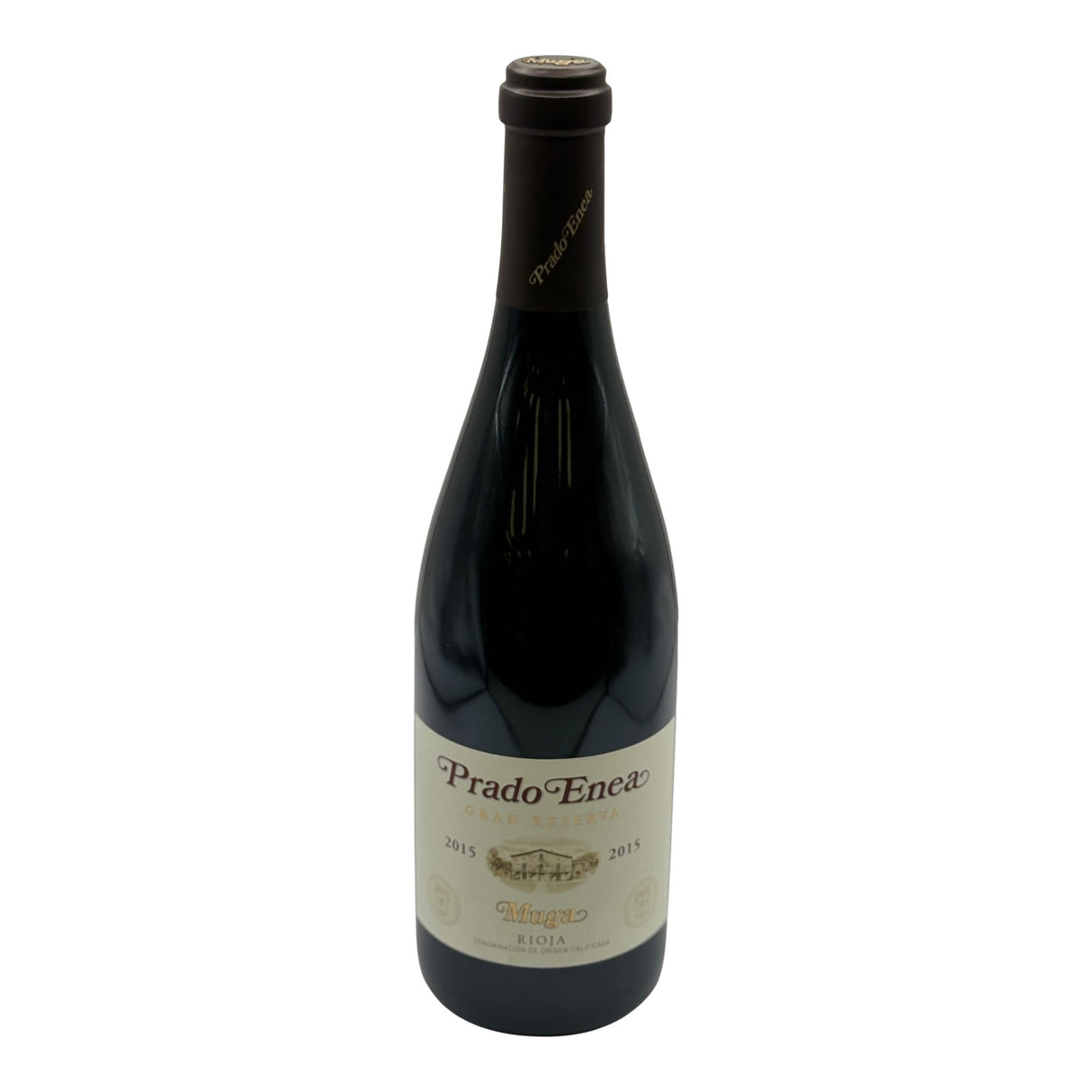 Muga Prado Enea Gran Reserva Rioja 2015 red wine bottle 750mL from Spain