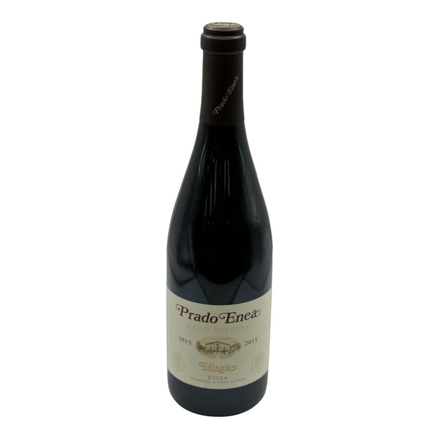 Muga Prado Enea Gran Reserva Rioja 2015 red wine bottle 750mL from Spain
