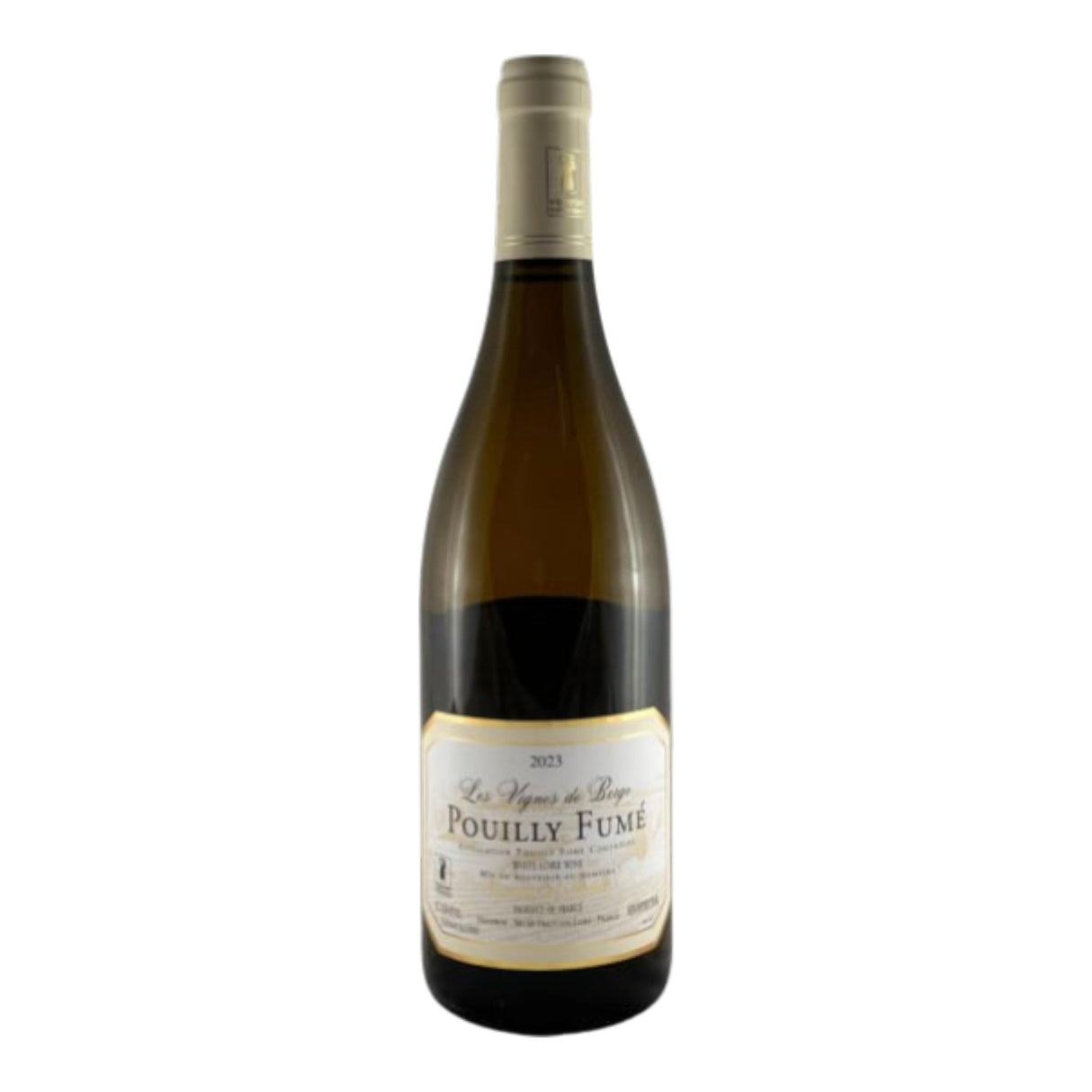 Nicolas Gaudry Les Vignes de Berges Pouilly Fume 2024 white wine bottle 750mL from France