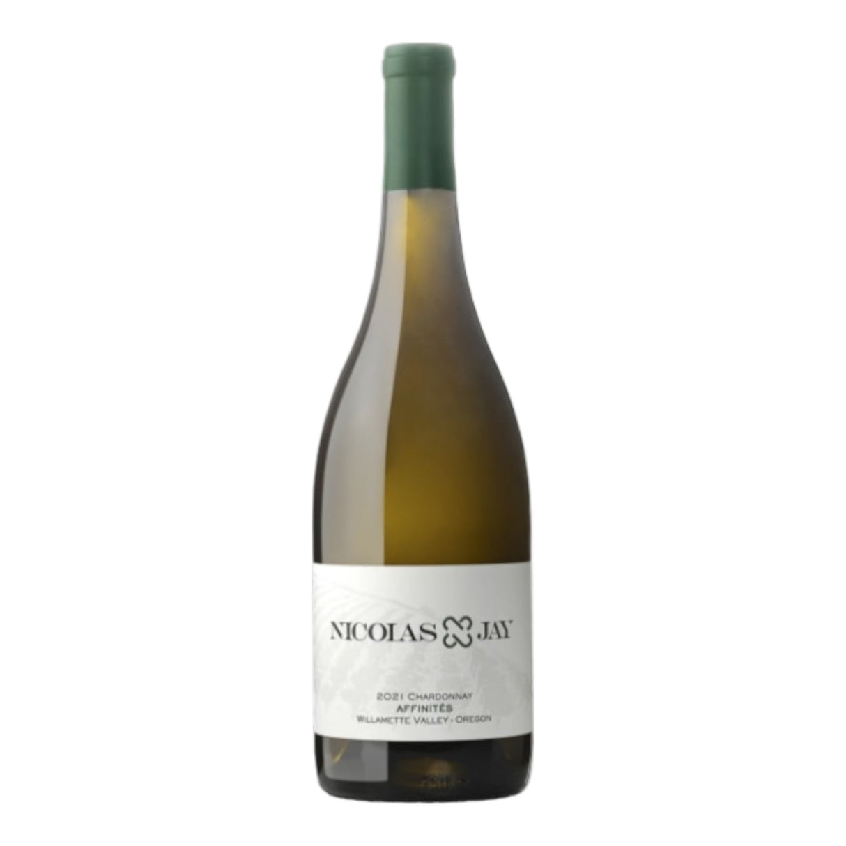 Nicolas Jay Affinits Willamette Valley Chardonnay 2022 white wine bottle 750mL from USA