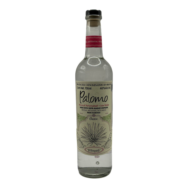 Palomo Espadin Con Mole Mezcal .700L bottle 700ml from mexico