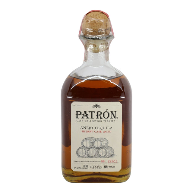 Patron Anejo Sherry Cask Tequila 750mL bottle from Mexico