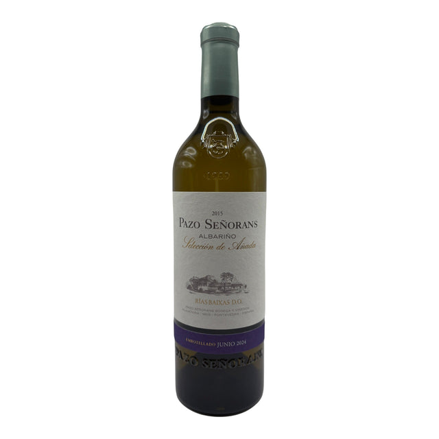 Pazo Senorans Seleccion de Anada Rias Baixas Albarino 2015 white wine bottle 750mL from Spain