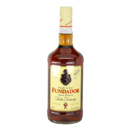 Pedro Domecq Fundador Solera Sherry Brandy 1.0L spanish brandy bottle 1L from Spain