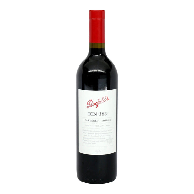 Penfolds Bin 389 Cabernet Sauvignon Shiraz 2022 red wine bottle 750mL from Australia