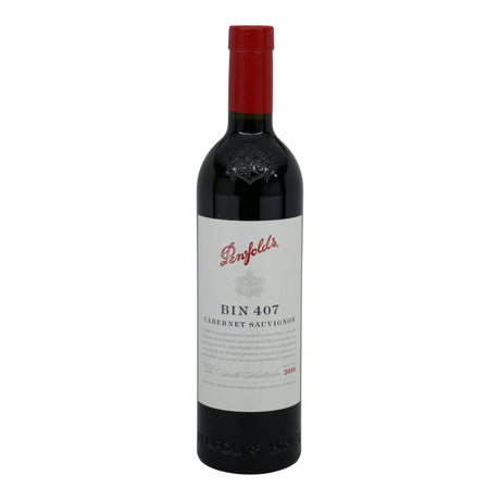 Penfolds Bin 407 Cabernet Sauvignon 2019 red wine bottle 750mL from Australia