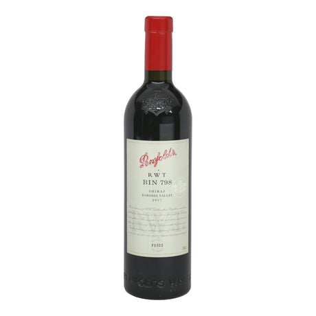 Penfolds Shiraz Bin 798 RWT 2017 red wine bottle 750mL from Australia