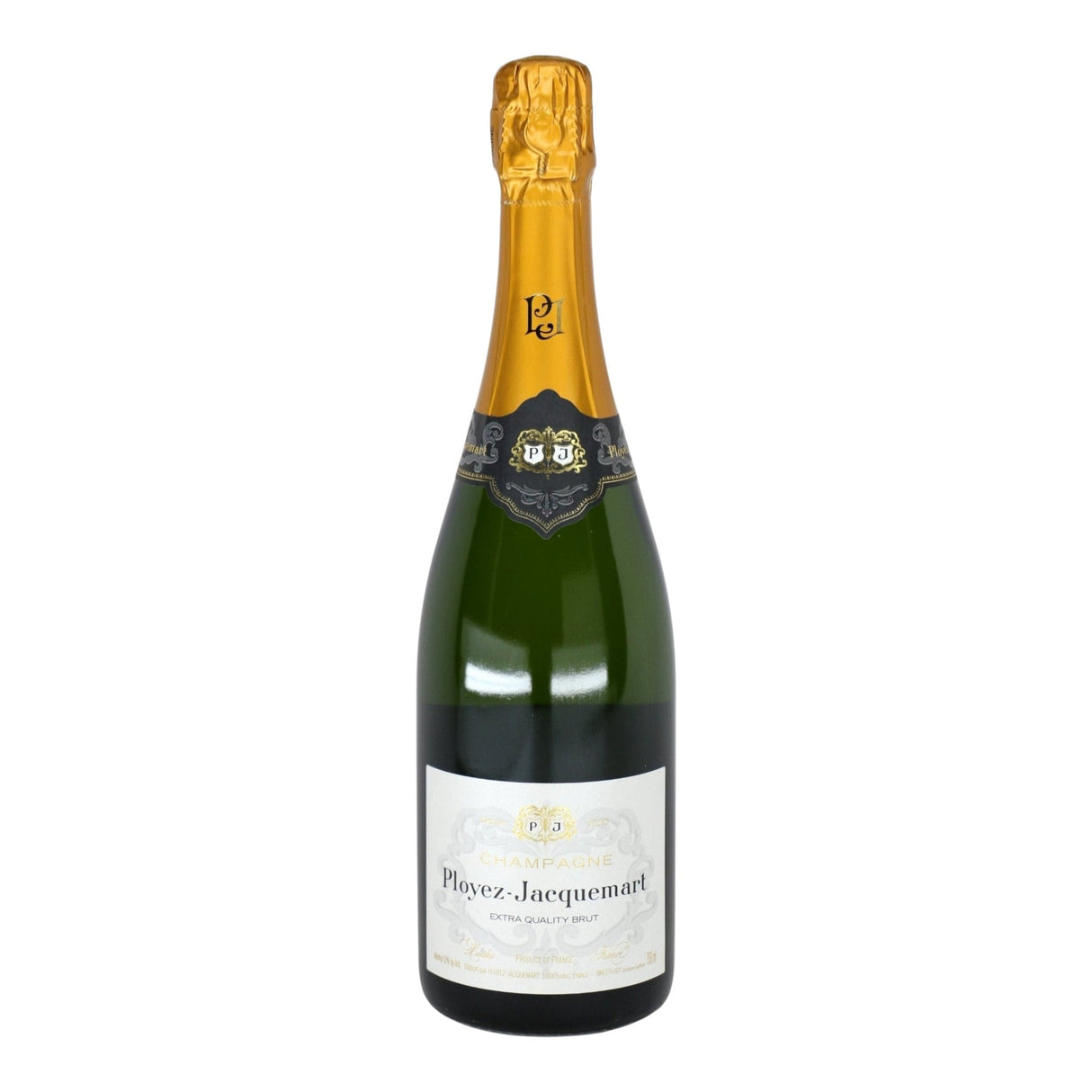 Ployez-Jacquemart Extra Quality Brut Champagne NV bottle 750mL from France